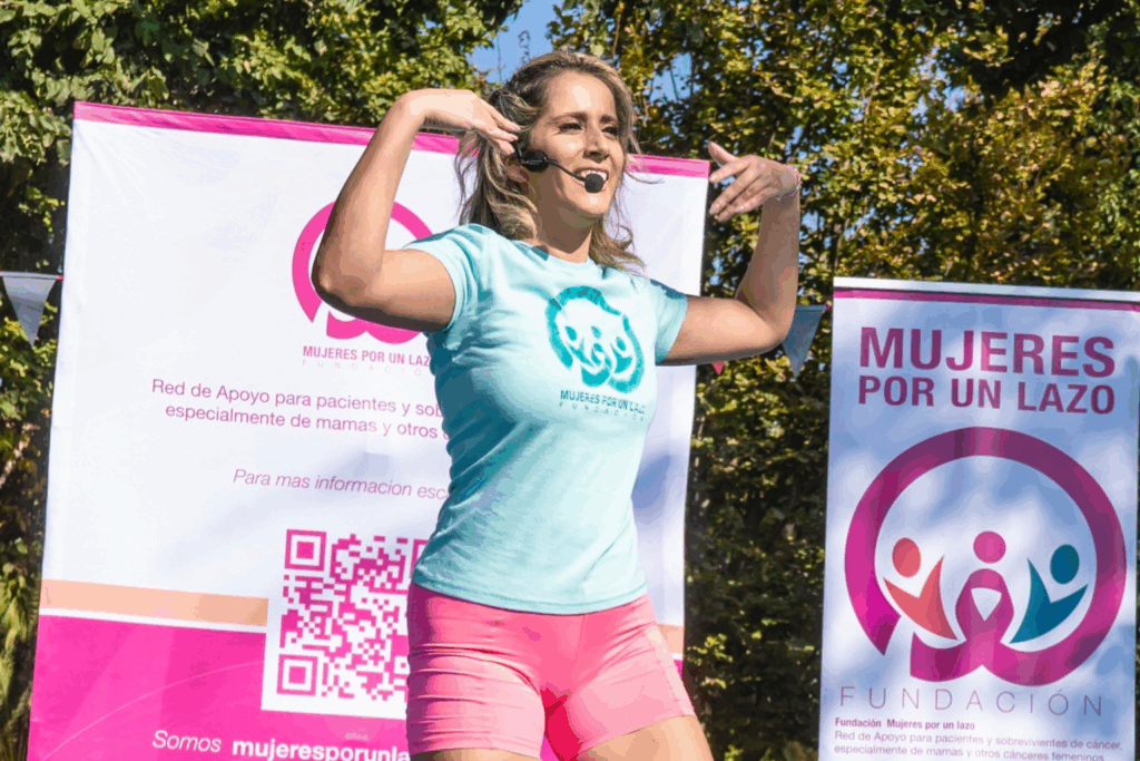 Mila Correa en acción